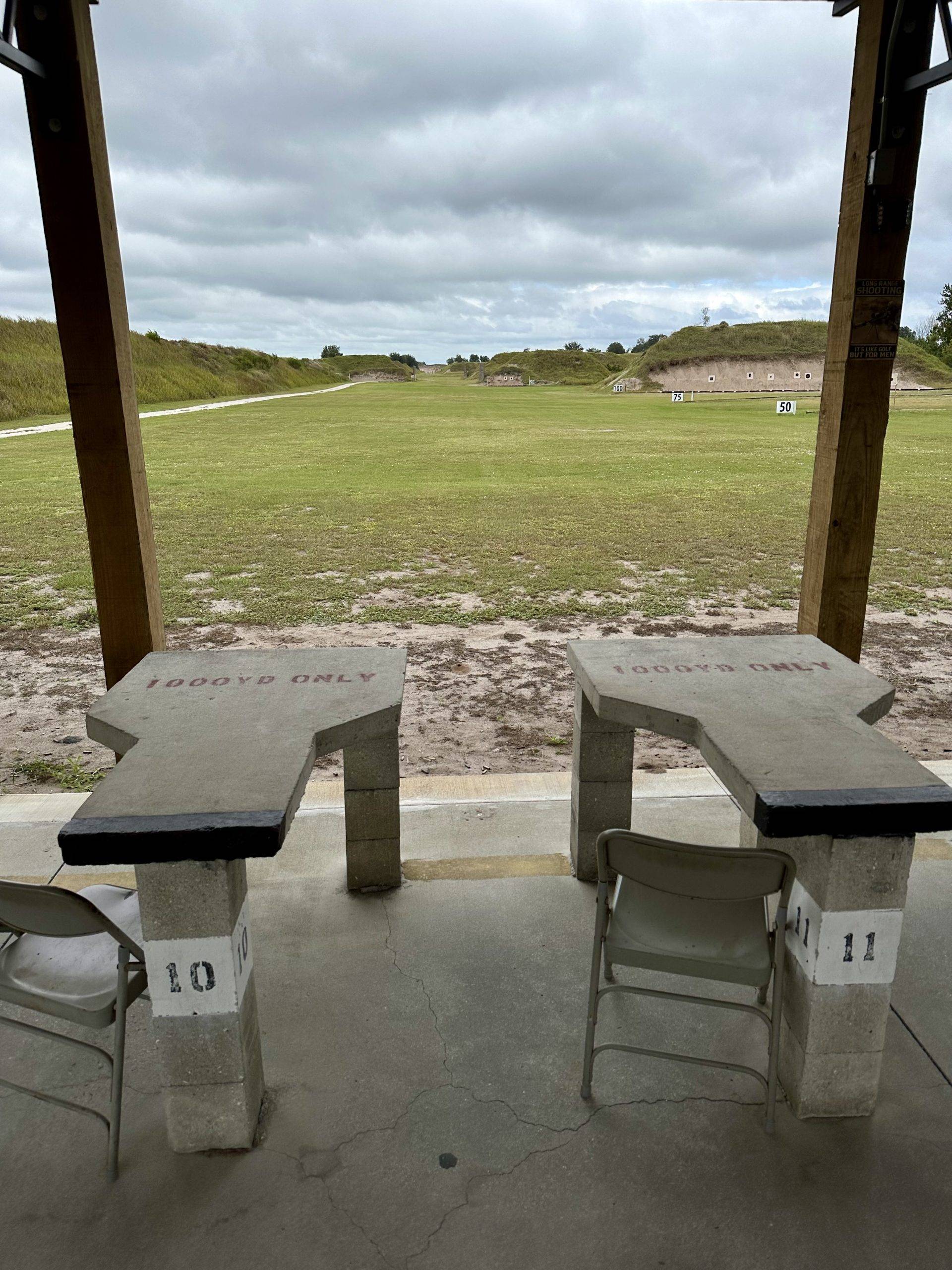 1000 YD Range